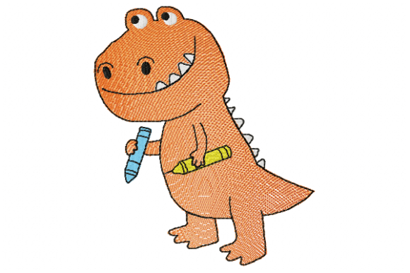 Dinosaur with Pens: A Boutique Sweatshirt Review