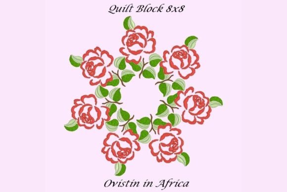 Elegant Roses Applique Quilt Block Set Review