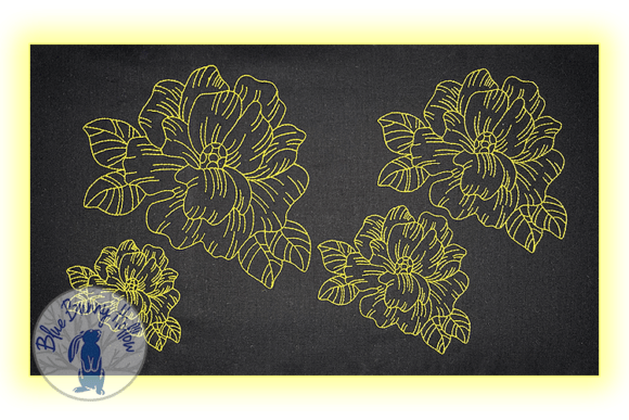 Flower Yellow: A Delicate Line Art Design for Personalized Gifts