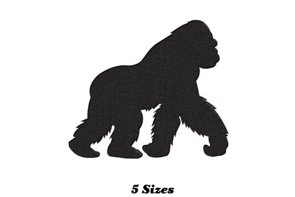 Gorilla Silhouette: A Bold Choice for Boutique Sweatshirts