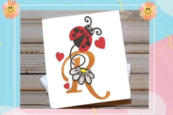 Ladybug R Letter Monogram: A Seller's Review for Etsy Shops