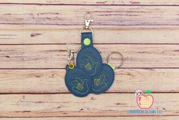 Love Hand Gesture ITH Keyfob: A Designer's Business Review
